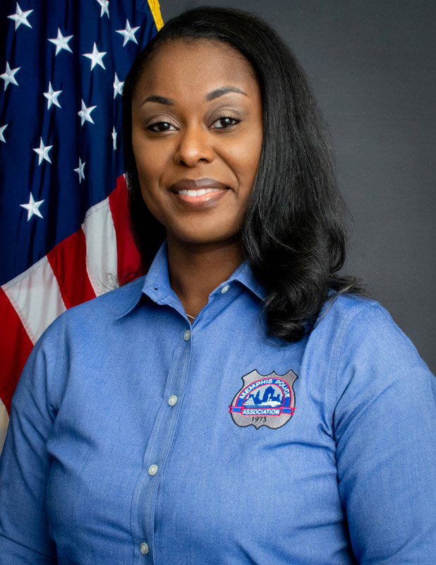 Image of Lt. Essica Cage-Rosario of the Memphis Police Association Executive Committee