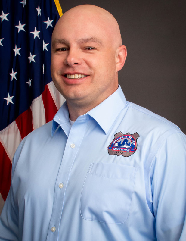 Image of Sgt. Jeremy White of the Memphis Police Association Executive Committee